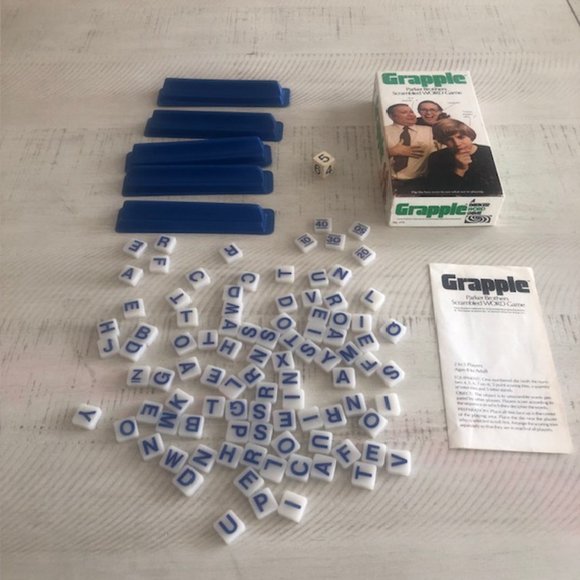 Vintage 1973 Parker Brothers Grapple Scrambled Word Game # 273 - Picture 2 of 11